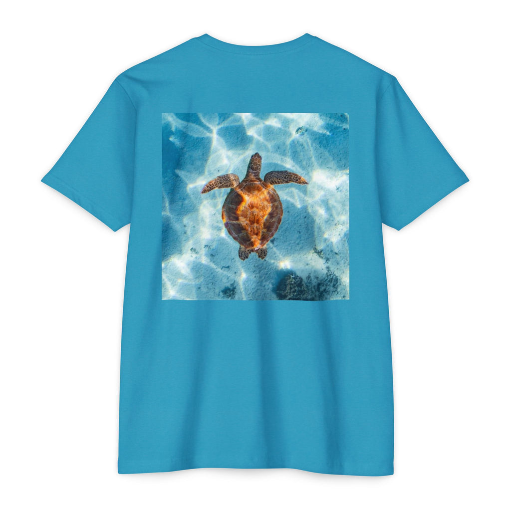 Sea Turtle Graphic T-Shirt — Tropical Ocean Photo Tee
