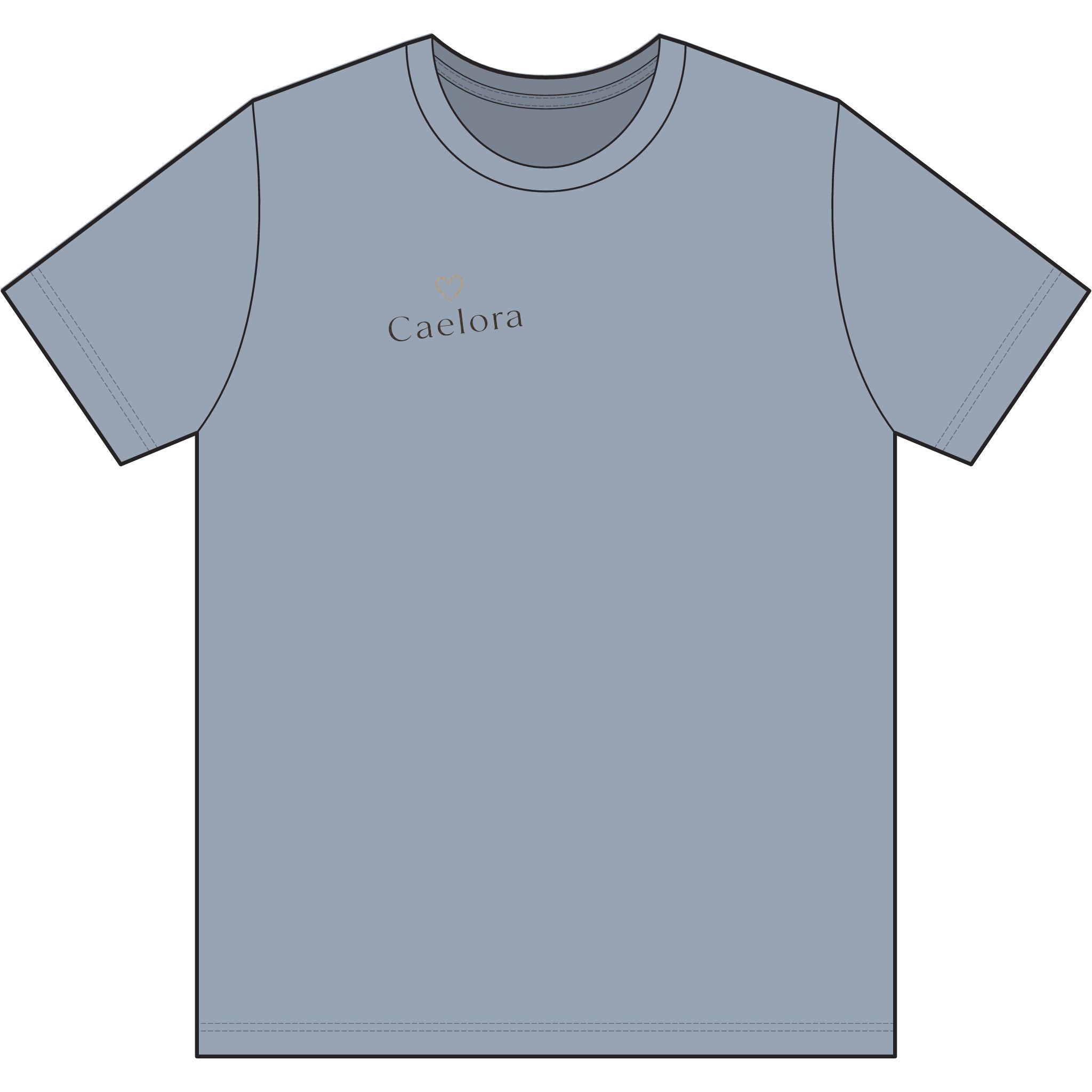 Caelora Sea Dwellers Cotton Tee — Ocean-Inspired Graphic T-Shirt