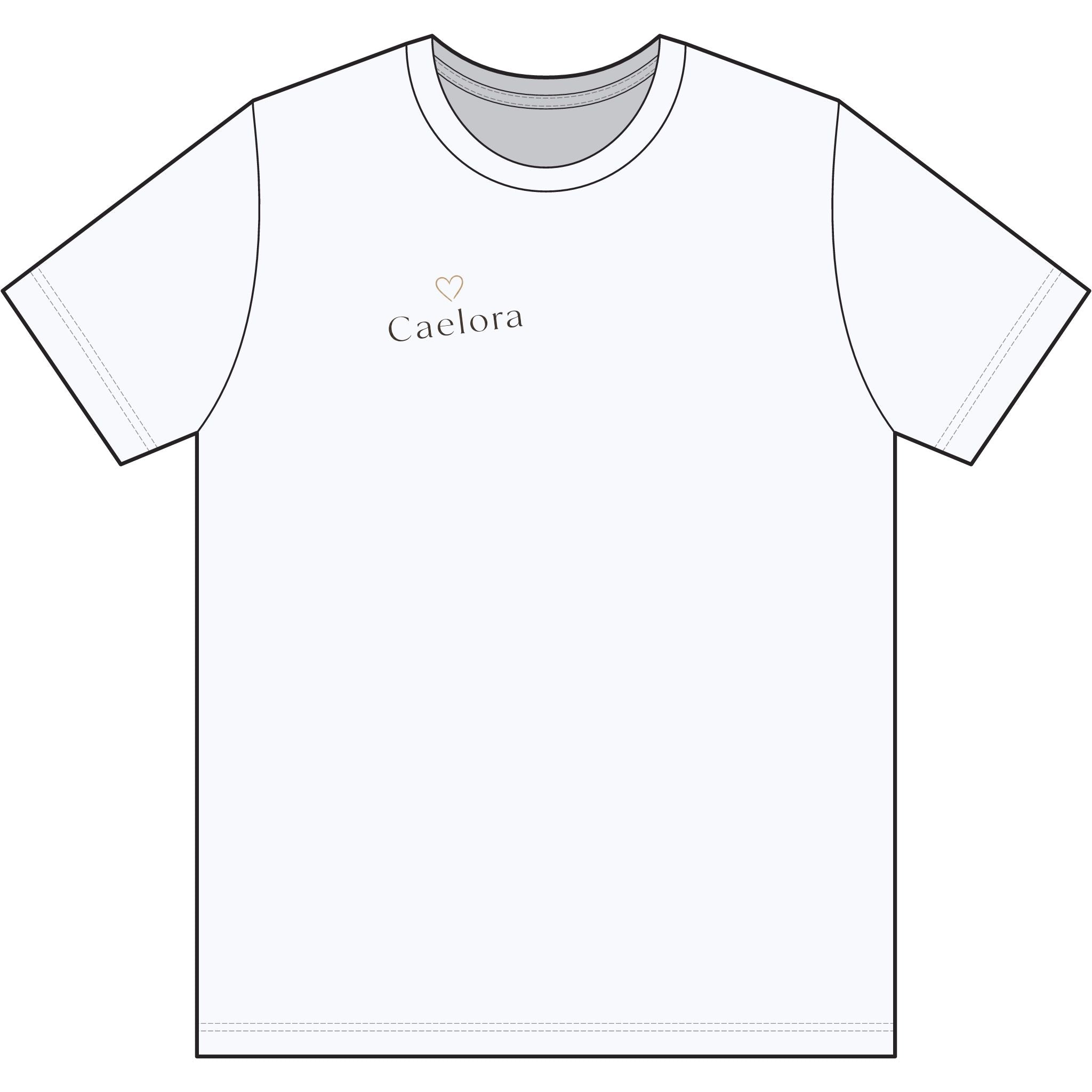 Caelora Sea Dwellers Cotton Tee — Ocean-Inspired Graphic T-Shirt