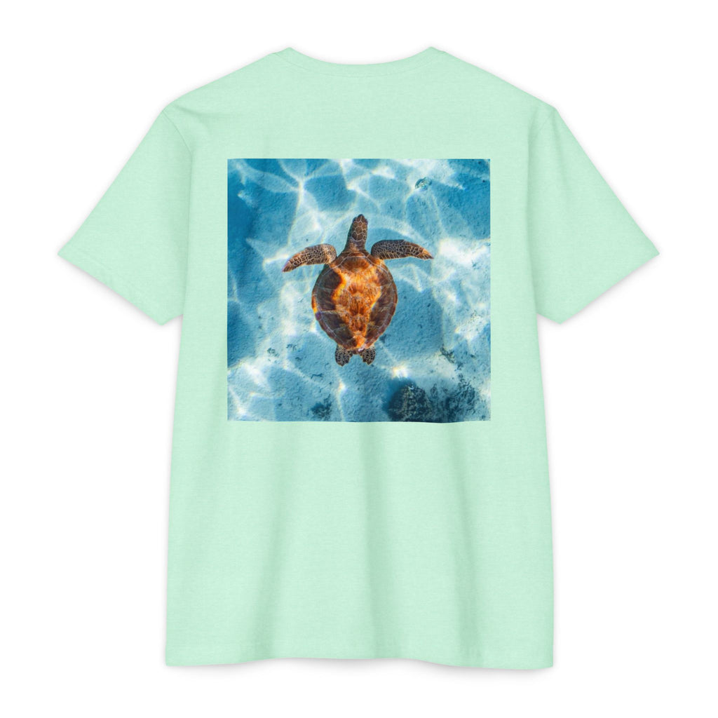 Sea Turtle Graphic T-Shirt — Tropical Ocean Photo Tee